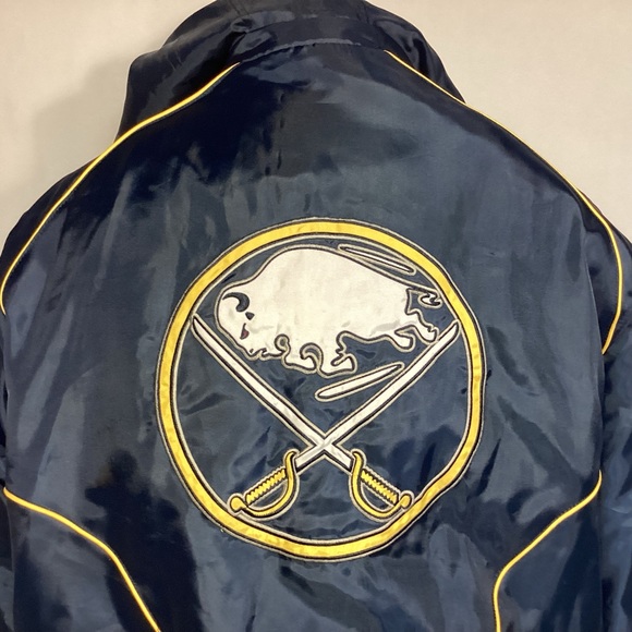 G-III NHL Buffalo Sabers Blue and Gold Jacket Men’s Size XXL G-III by Carl Banks - Picture 5 of 14